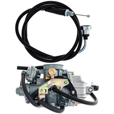 NICHE Carburetor Throttle Cable Kit Honda TRX250 Fourtrax Recon 250 2007-2014
