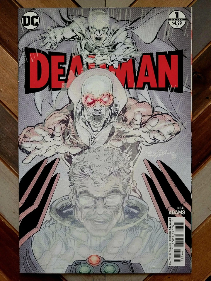 DEADMAN #1-6 VF- 7.5 (DC 2017) Complete NEAL ADAMS Series BATMAN Dr Fate ZATANNA - Image 2 of 4