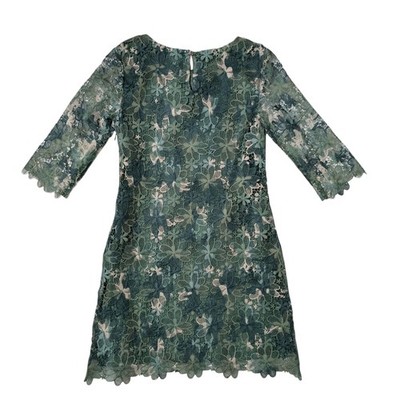 Guess Girl's Green Lace Dress Cocktail Party Event Size 10 (FS) | eBay