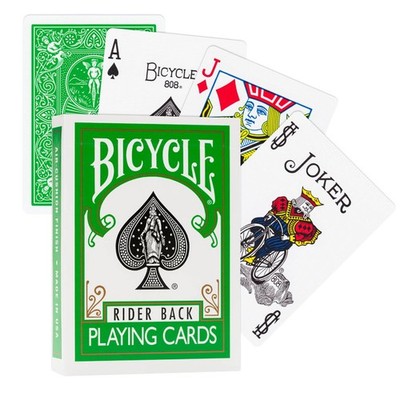 Bicycle Rider Back Spielkarten Grün Poker & Zaubertricks USPCC