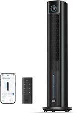 Dreo 43" Evaporative Air Swamp Cooler Oscillating Tower Fan Remote Timer Black