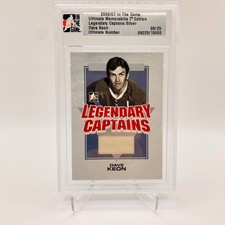 Dave Keon - 2006-07 ITG Ultimate Memorabilia 7th Edition Silver  - PATCH /25  