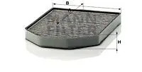 Filtre d'habitacle Audi A8