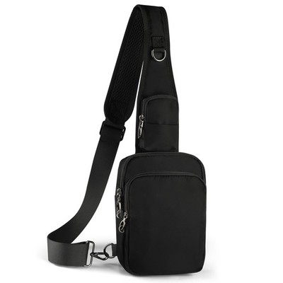 VADOO Sling Bag, Crossbody Bag with Zipper Lock, RFID Blocking & Water Resist...