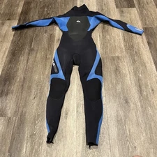 Quiksilver Wetsuit 3.2mm SYNCRO Youth Kids Size 12 90-100lbs Surfing Swimming