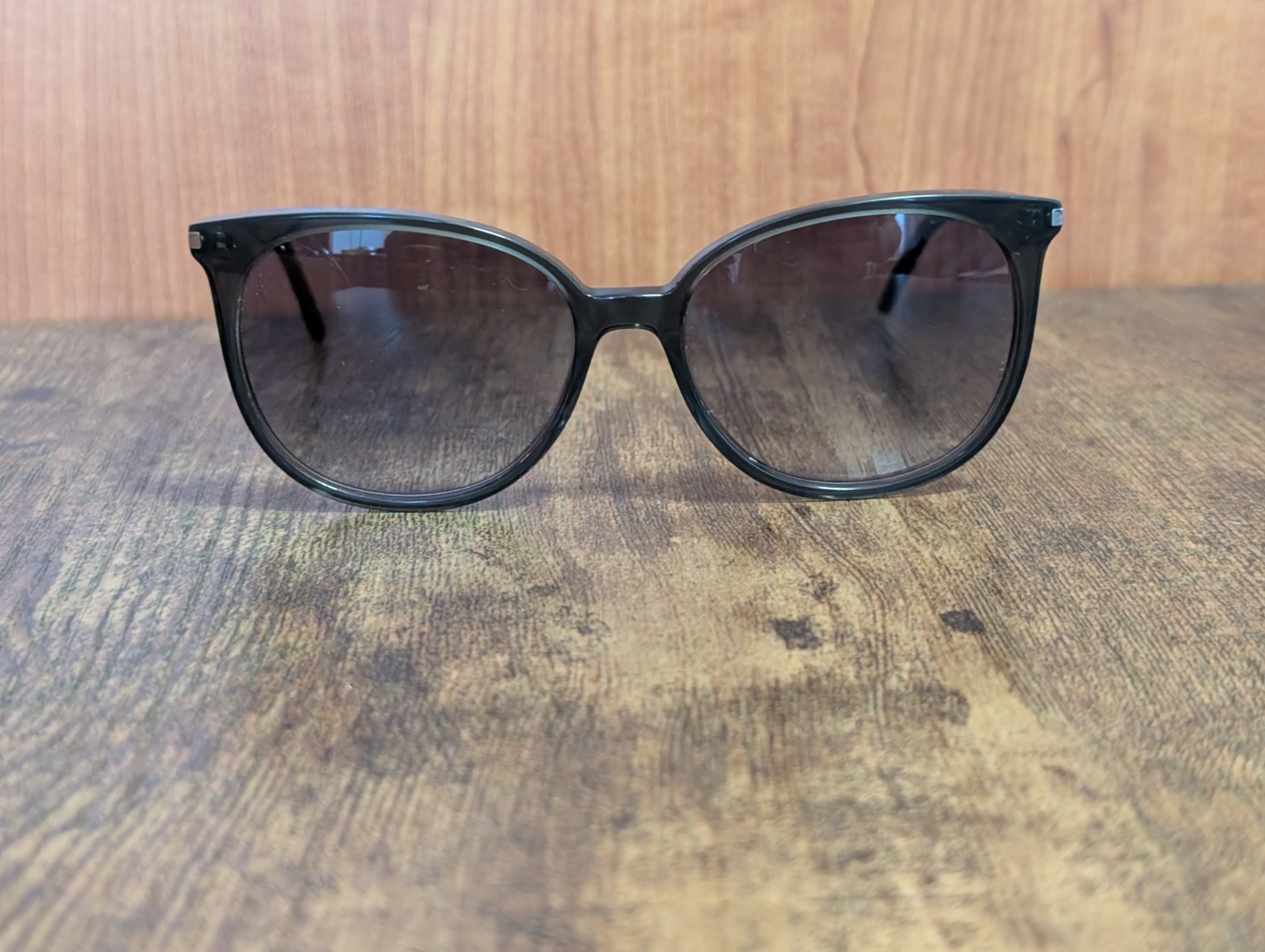 OCCHIALI DA SOLE VINTAGE YVES SAINT LAURENT SL 39 ACETATO PANTO MADE ITALY 54...