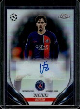 2023-24 Topps Chrome UEFA Vitinha Auto #CA-VI PSG