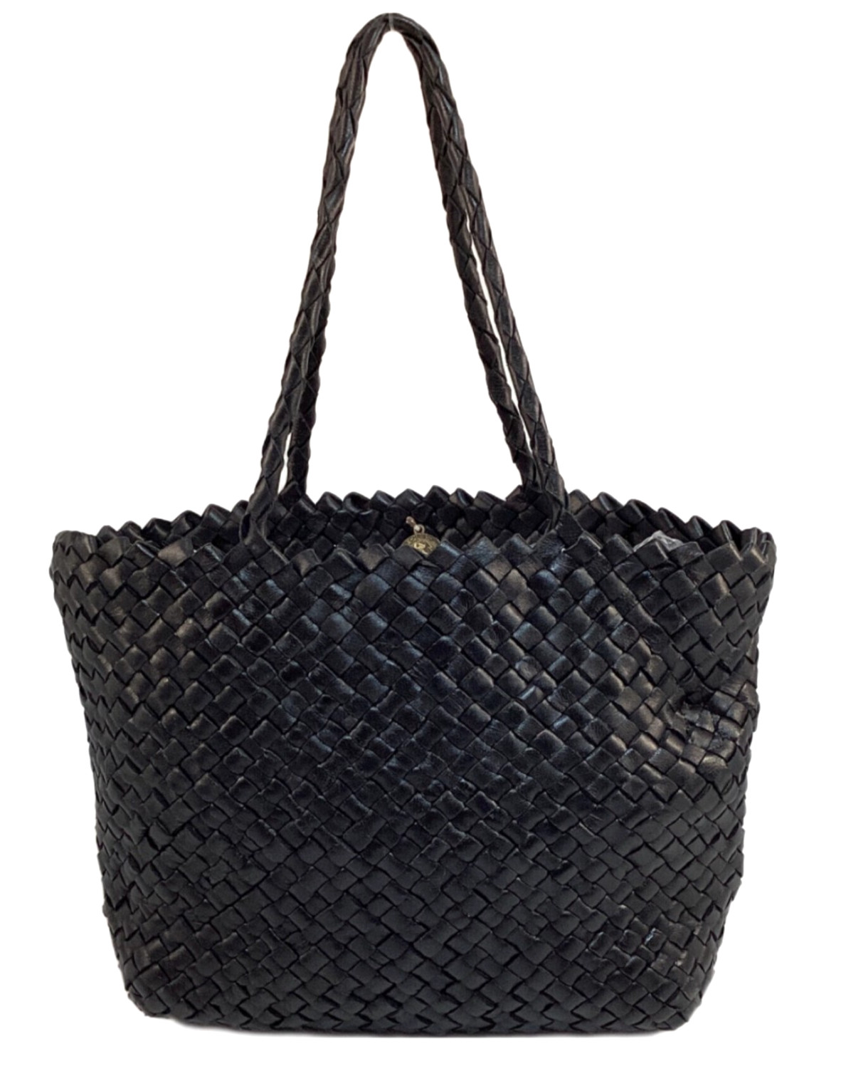 Dragon Diffusion Mini Inside Out Woven Leather 2W… - image 1