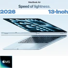 New 2026 Apple - MacBook Air 13-inch Laptop - M5 chip, Choose Color, RAM, SSD