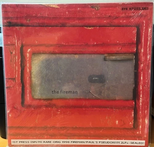 RARE!! PAUL McCARTNEY & YOUTH -THE FIREMAN- RUSHES -UK/EU VINYL 2LP SEALED