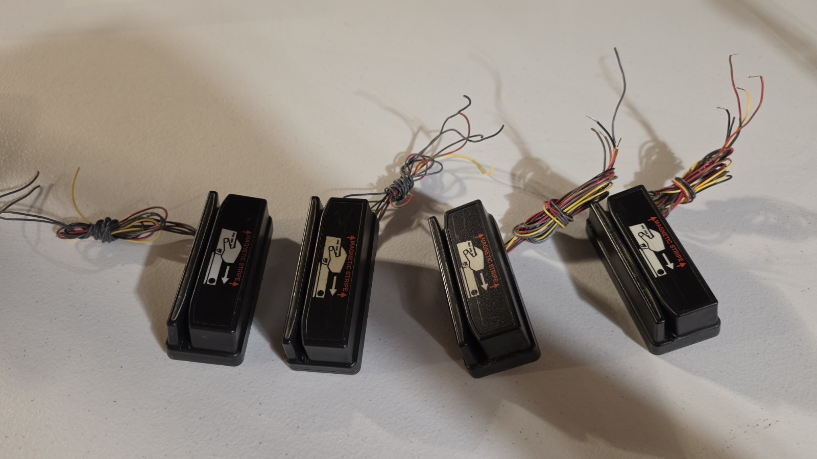 Lot Of 4 - CryptoPay swiper With No button