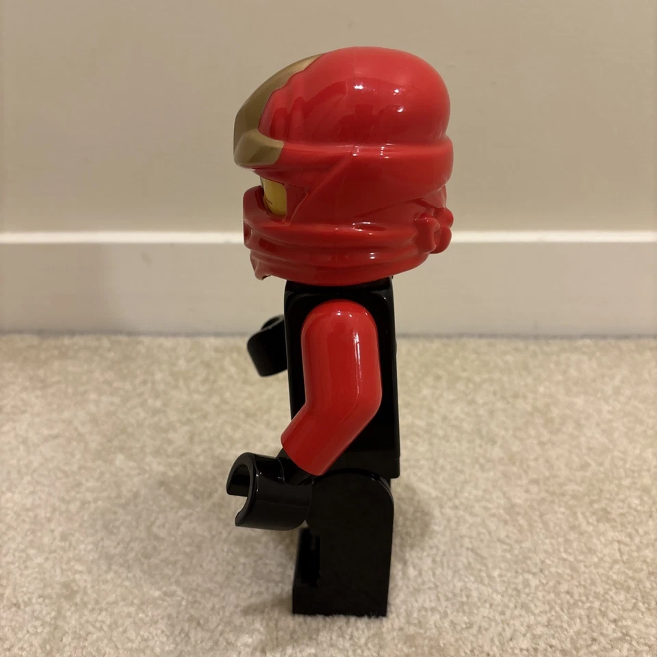 Lego Ninjago Kai 9.5" Tall Toy Figure Digital Alarm Clock Master Spinjitzu 2014 - Image 4 of 4