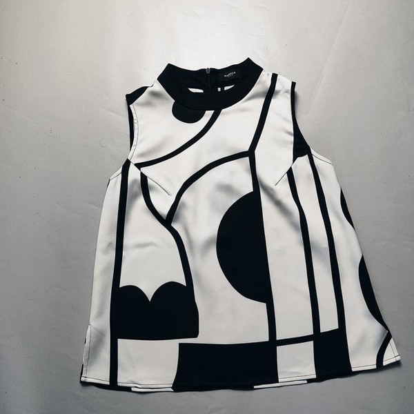 Women Marella Shirt Black Polyester 36 / S / 44