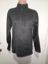 Men's The North Face Gray Skyline Pullover 1/4 Zip Size Small Long Sleeve