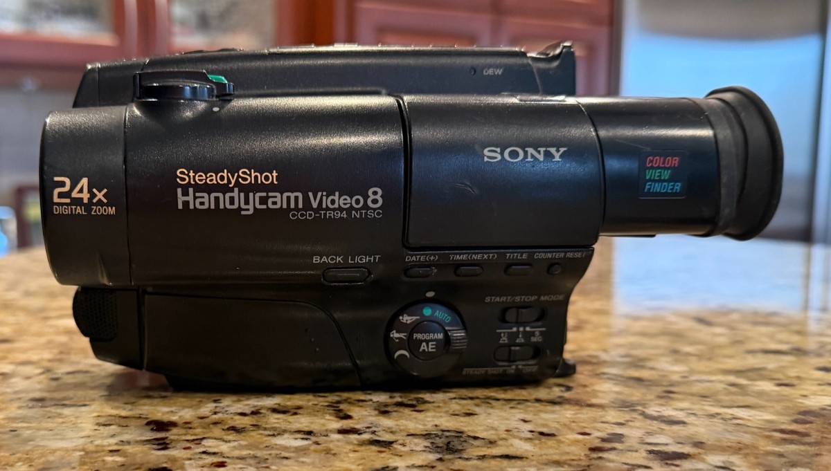 Sony HandyCam Video8 CCD-TR94 NTSC | eBay