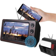 12 Inch Screen Magnifier for Cell Phone - 3D HD Foldable Retro TV Amplifier f...