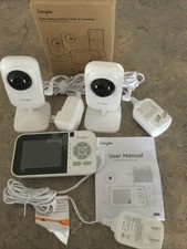 Simyke Video Baby Monitor 2 Cameras Audio 2.8" LCD Screen Night Vision BME28-2
