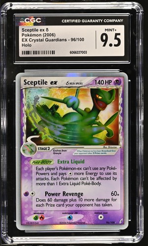 Sceptile ex δ graded CGC 9.5 for sale on eBay