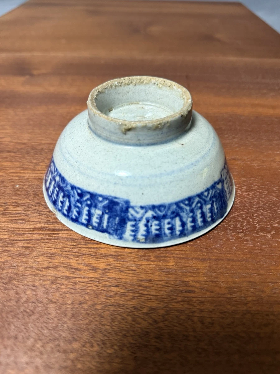 陶瓷蓝色复古原创中国碗| eBay