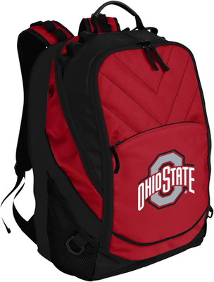 OSU Backpack Official Ohio State University Laptop Computer Bags (Red)