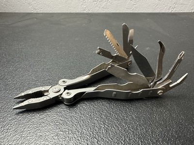 Vintage Schrade Tough Multi-Tool ST-1, Stainless Steel Handle & Blade
