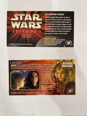 Star Wars Episode I コレクションステージ Star Wars Episode 1 Series 1 Topps 1999 - select from list | eBay