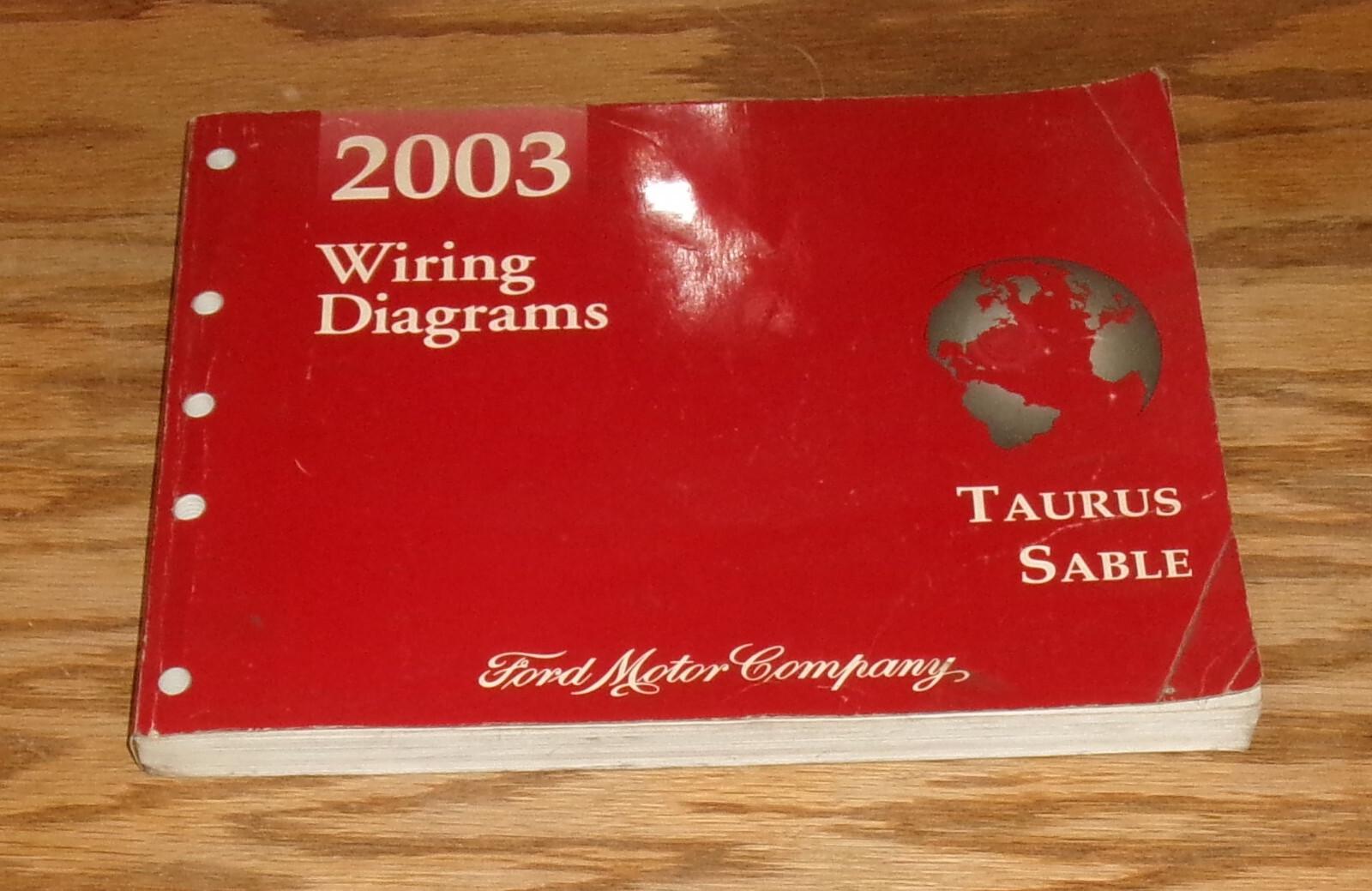Original 2003 Ford Taurus Mercury Sable Wiring Diagrams Manual 03