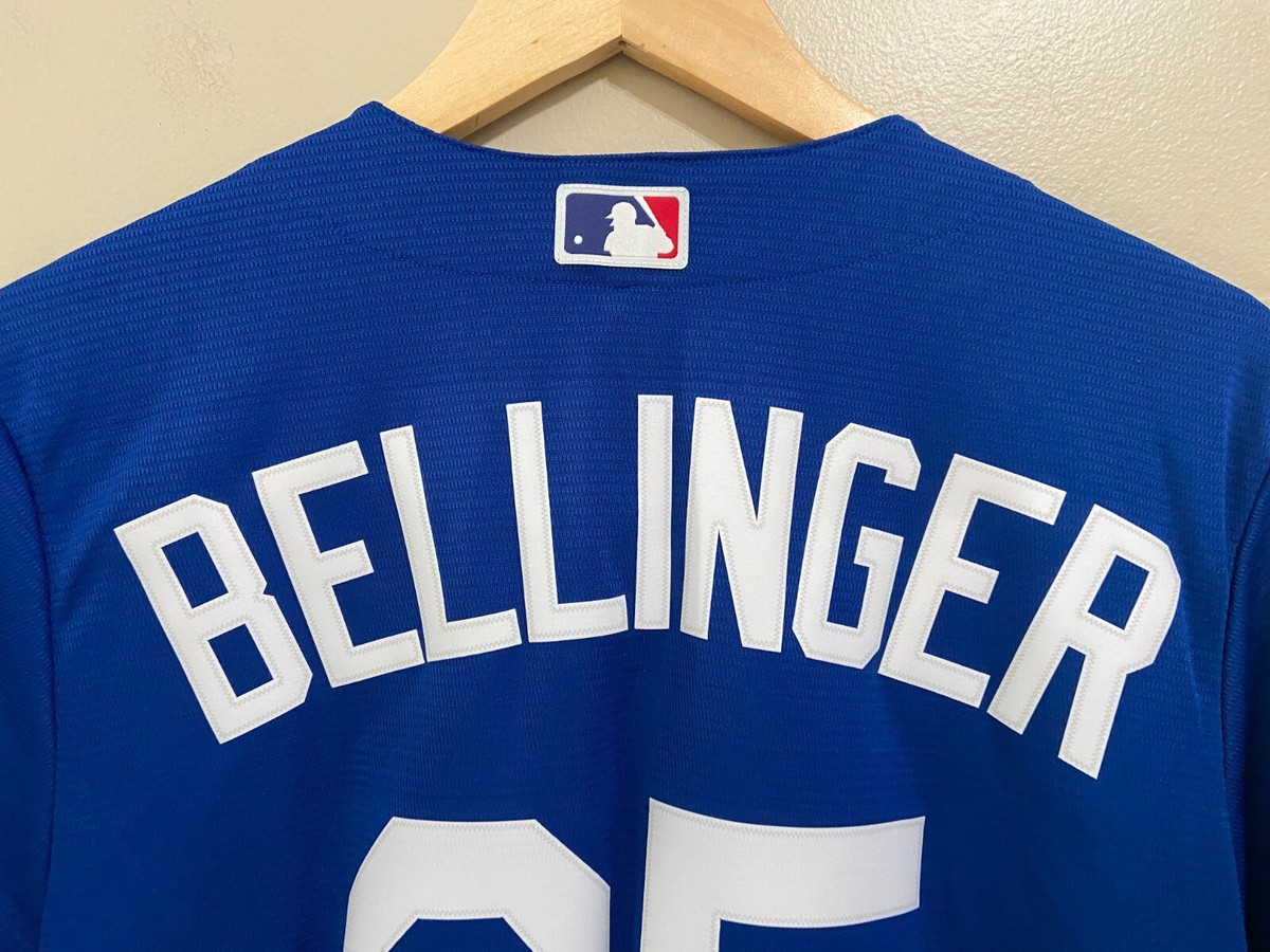 Nike MLB LA Dodgers Baseball Blue Jersey Men's M Cody Bellinger