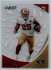 Eli Mitchell 2021 Panini Chronicles CLEAR VISION ROOKIES CVR-29 Football NFL RC