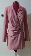 Abito blazer rosa Zara taglia XL PREZZO AL PUBBLICO £ 59,99 REF 8661/338