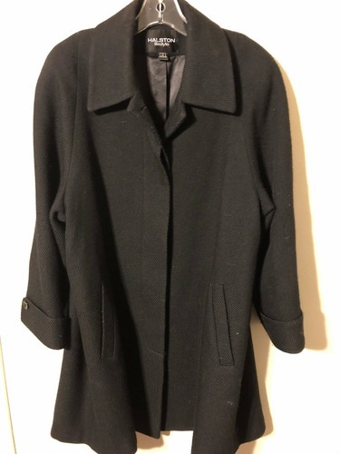light weight wool coat size 
