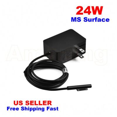 15V 1.6A 24W Microsoft Surface Laptop Go OEM Charger Power Supply Adapter NEW