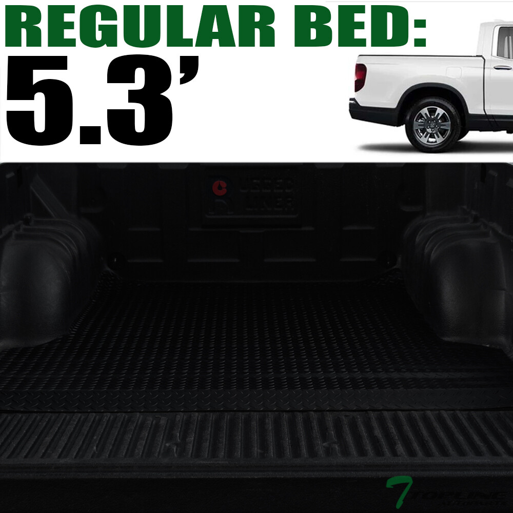 Topline For 20172023 Honda Ridgeline 5.3' Rubber Truck Bed Trunk Mat