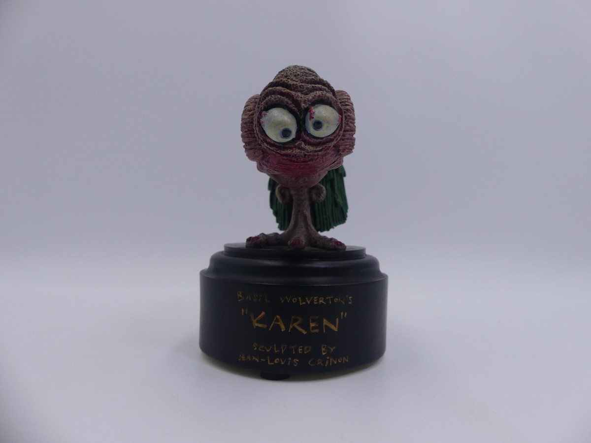 ビンテージBasil Wolverton Weirdos Karenフィギュリン Basil Wolverton Weirdos Statues 