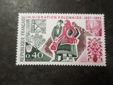 FRANCE - 1973 yvert 1740 - Immigr. polonaise - neuf**
