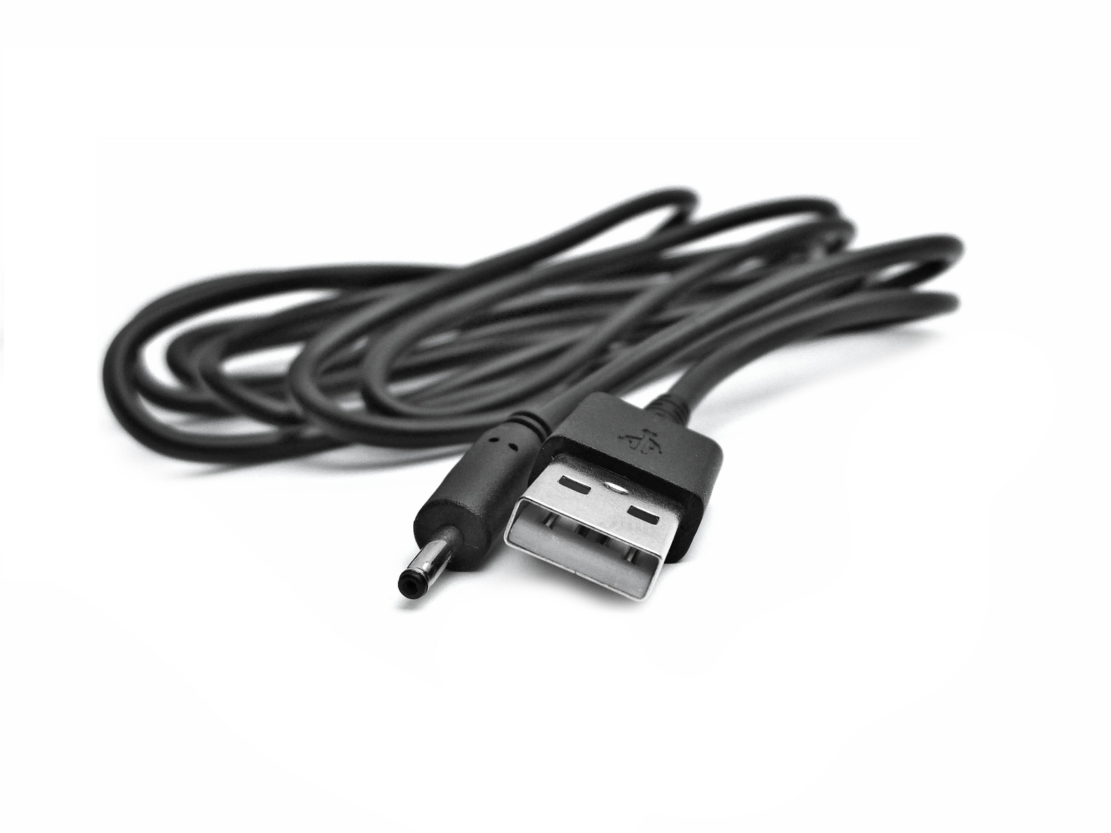 Bewakingsmonitoren 2M USB Black Charger Cable for Motorola MBP160-2