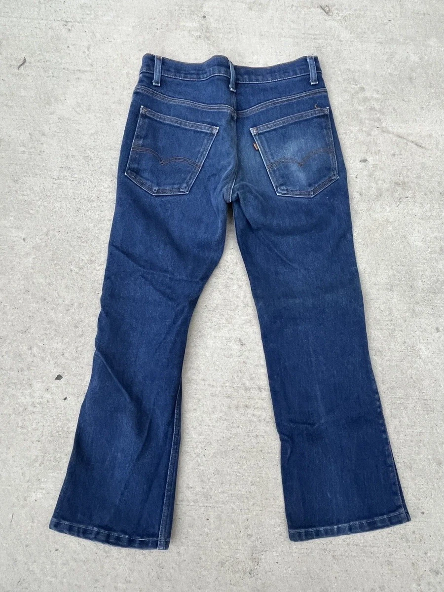 Vintage 80s Levis 517? 31x30 Denim Pants Stretch Talon Zipper Made
