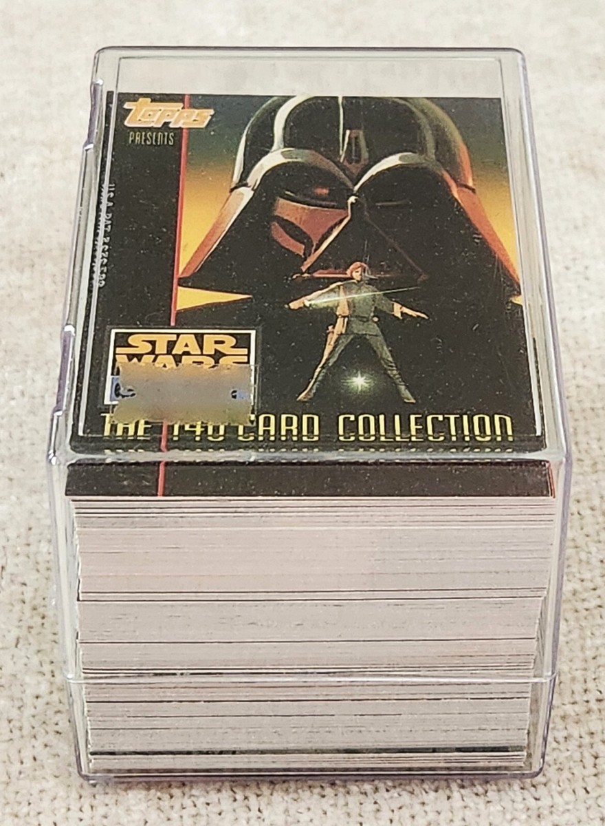 Topps STAR WARS GALAXY Series One Boxed 140 Collectible TRADING