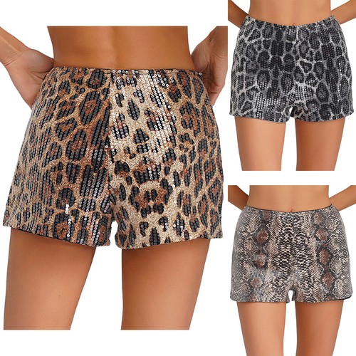 Damen Shorts Wild Y2k Mini Short Minipants Styled Hot Pants bequem Party