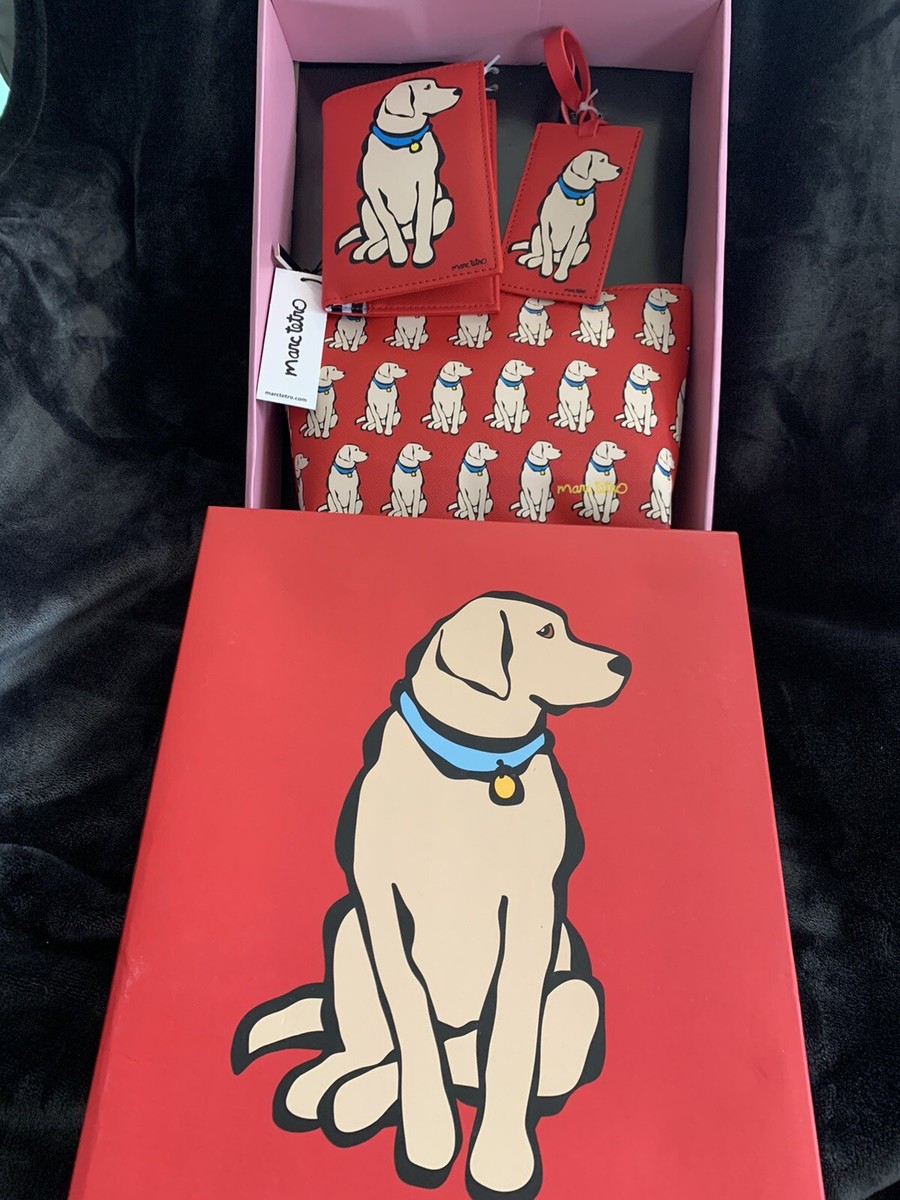 Marc Tetro “GOLDEN RETRIEVER GIFT 3-PACK BOX CASE/LUGGAGE TAG/CARD