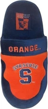 NCAA Syracuse Orange Logo w/Name on Top Blue and Orange Slippers S Comfy Feet