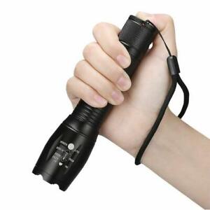 Super Light 10000LM Zoomable LED 18650 Flashlight Focus Torch Zoom Lamp