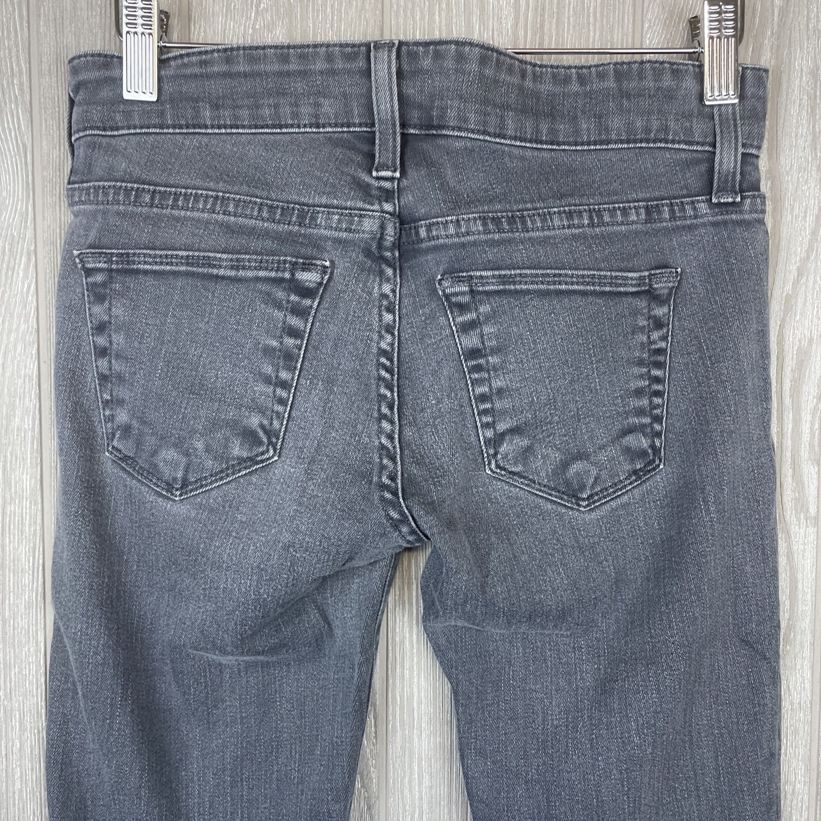 Adriano Goldschmeid AG Concept Grey Super Skinny 001 Jeans Women's Sz 24 R 24R thumbnail 5