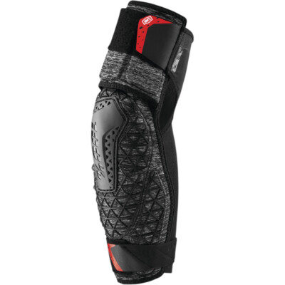 100% Surpass Elbow Guards - Gray/Black | Large