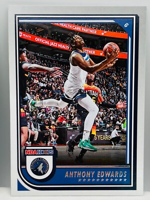 2022-23 Panini NBA Hoops ANTHONY EDWARDS Basketball Card #194 