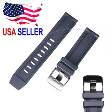 23mm Generic Replacement EVO RUBBER Watch Band for Luminox 4220 4240 8800 Series