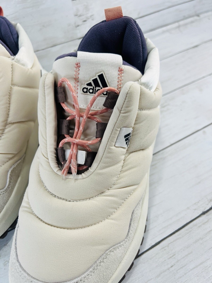 Womens Adidas X_PLRBOOST Puffer Sneaker/Boots Chalk White Carbon