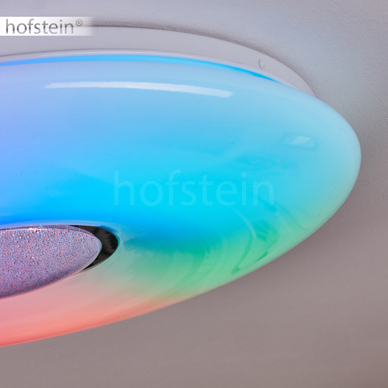 Rgb LED Lampy sufitowe Ściemnialny korytarz Światła do salonu Zdalne sterowanie Tania nowa praca