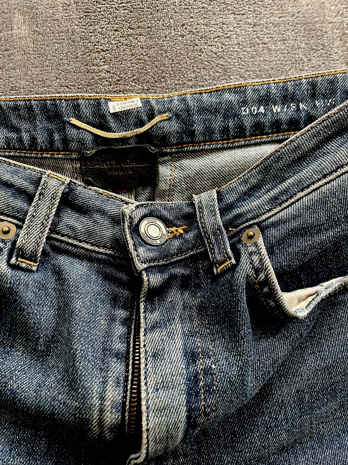 SAINT LAURENT Jeans skinny blu alti