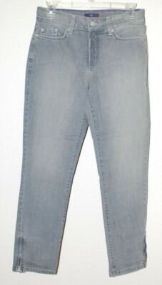 NYDJ LIFT TUCK Original Slimming Fit Skinny in Grey size 6 26591SR419